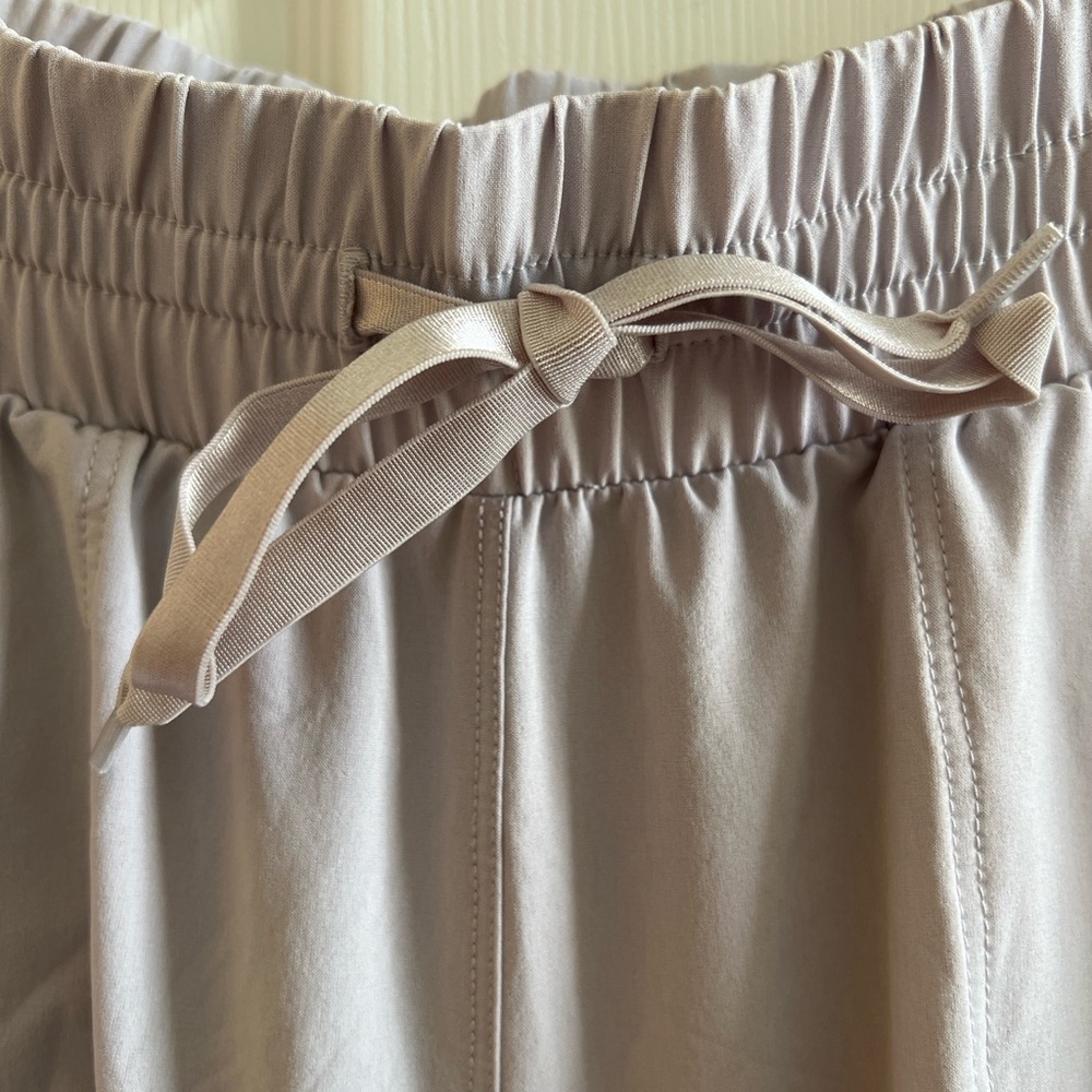 LAB Light Purple Ruched Jogger Pants | Size Small - Picture 5 of 7